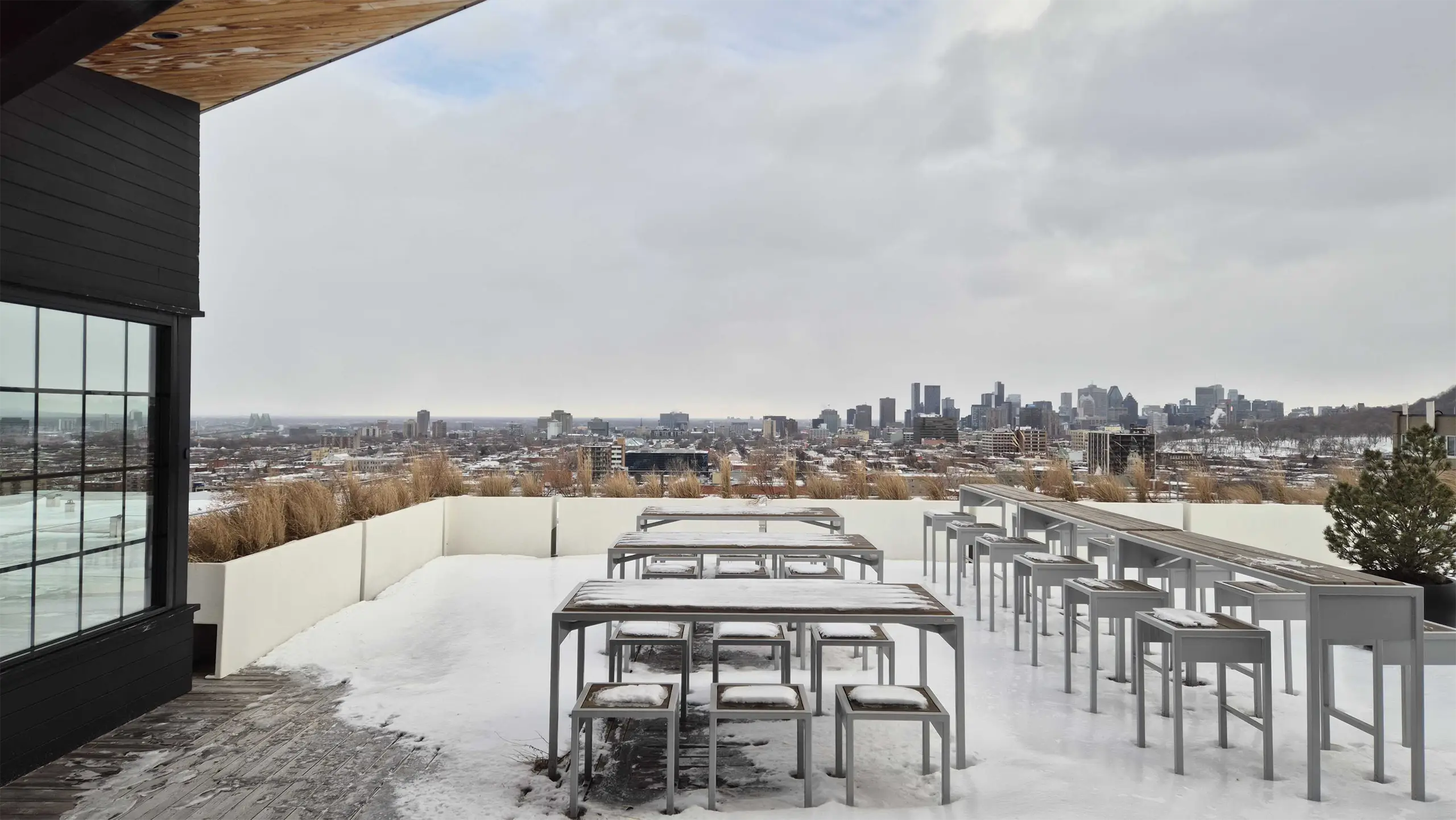 Montreal office rooftop